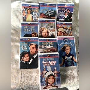 Shirley Temple VHS Collection